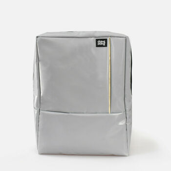 Recycled Tarpaulin Backpack With 15' Laptop Compartment, 8 of 8