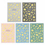 Personalised Pasta Pattern A5 Cloth Bound Notebook, thumbnail 2 of 8