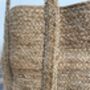 Extra Large Natural Braided Jute Storage Basket, thumbnail 6 of 10
