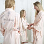 Girl's Personalised Bridesmaid Flower Girl Gown, thumbnail 5 of 8
