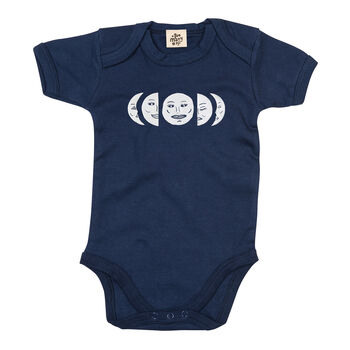 Moon Phases Babygrow Or T Shirt, 2 of 6