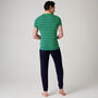 Men's 'Electric Lime' Bamboo Pyjama Set, thumbnail 3 of 7
