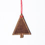 Personalised Leather Christmas Decoration, thumbnail 4 of 11