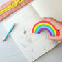 Colourful Rainbow Eraser, thumbnail 1 of 2