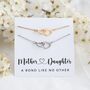 Mother Daughter Matching Heart Necklace Set, thumbnail 1 of 9