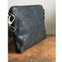 Elsie Bag Black Leather, Floral, thumbnail 4 of 6
