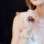 Pearl Floral Bridal Bracelet, thumbnail 1 of 3