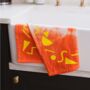 The Memphis Vinyl And Shibori Tea Towel Kit, thumbnail 3 of 9