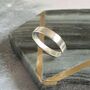 Wide Silver Band Ring, thumbnail 1 of 4