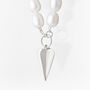 Aphrodite Pearl Necklace, thumbnail 3 of 5