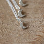 'Love You To The Moon' Sterling Silver Necklace, thumbnail 10 of 10