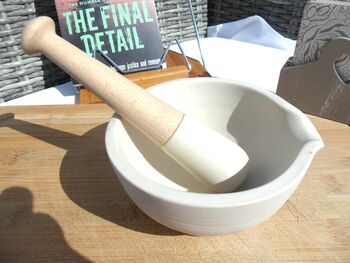 Vintage Morter And Pestle, 2 of 10