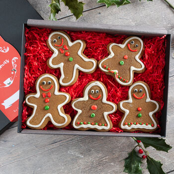 Christmas Gingerbread Biscuit Gift Box, 2 of 4
