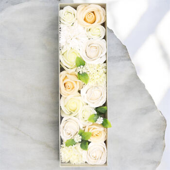 Long Box Of Bath Soap Flowers Valentine's Gift For Her, 9 of 10