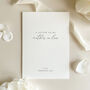 Luxury 'Letter To My Mother In Law On My Wedding Day' Card, Elegant Calligraphy Design, thumbnail 8 of 11