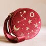 Starry Night Velvet Mini Round Jewellery Case, thumbnail 4 of 12