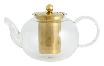 Gold And Glass Tea Pot, 2 of 2