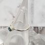9ct White Gold And Topaz Ring, thumbnail 4 of 12