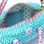 Quilted Weekend Bag | Malibu Blue, thumbnail 2 of 2