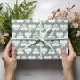 Paw Prints Gift Wrapping Paper – Adorable And Eco Friendly, thumbnail 8 of 11