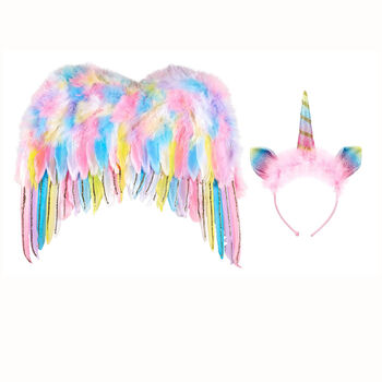 Unicorn Wings And Headband, 2 of 3
