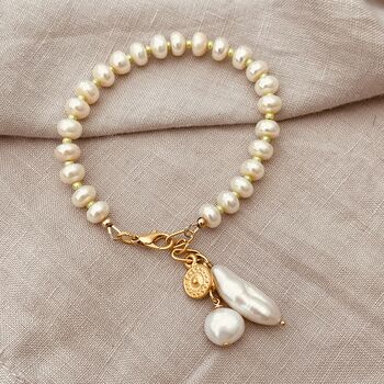 Perléa Freshwater Pearl Bracelet, 6 of 9