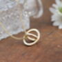 Kensington Nine Carat Gold Sphere Necklace, thumbnail 2 of 4