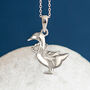 Sterling Silver Mother Goose Necklace, thumbnail 1 of 9