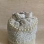 White Pearl Embellished Potli Bag, thumbnail 7 of 7