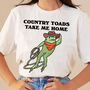 'Country Toads' Funny Cowboy Frog Shirt, thumbnail 3 of 9