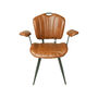 Austin Tan Brown Set Of Two Carver Dining Chairs, thumbnail 2 of 3