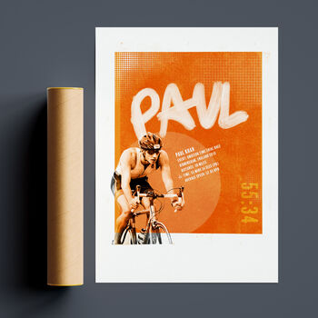 Personalised Cycling Photo Poster, 6 of 7