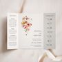 Pastel Floral Wedding Invitations, thumbnail 1 of 5