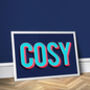 Cosy, Colourful Wall Print, thumbnail 4 of 5