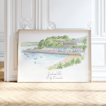 Personalised Landscape And Gardens Illustration From Your Photo, 4 of 10