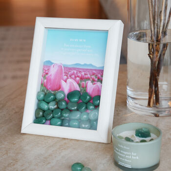 Gifts For Mum Jade Crystal Framed Gift Ornament, 2 of 2