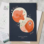Personalised Couple's Star Sign Zodiac Print, thumbnail 3 of 6