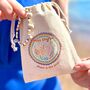 Personalised Rainbow Reef Teacher Beach Bracelet + Bag, thumbnail 1 of 5