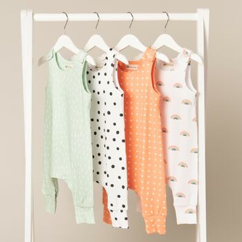 Wonky Dots Romper, 4 of 6