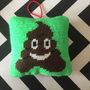 A Gift To Make You Smile! A Tapestry Cushion Kit Of Poo, thumbnail 1 of 4
