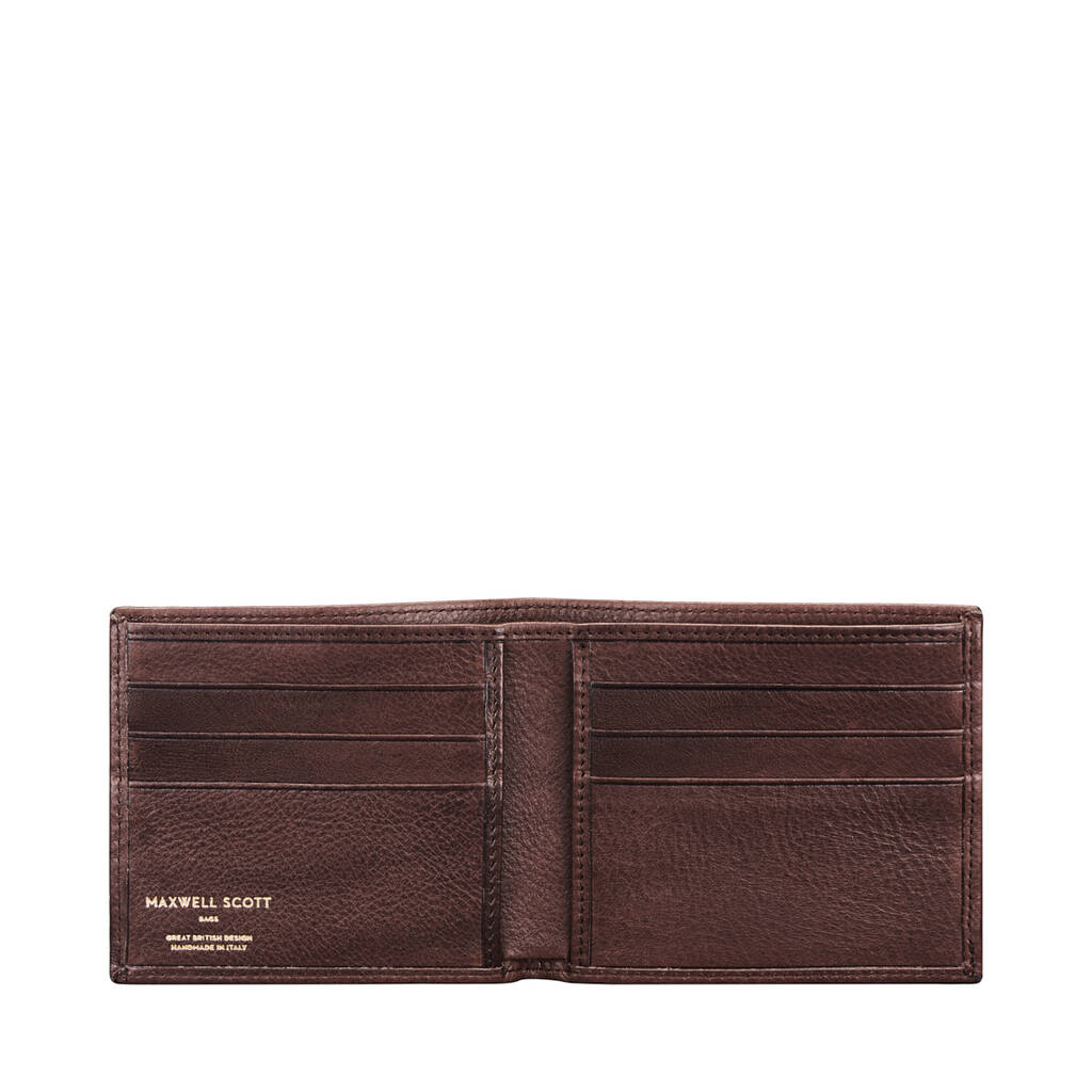 Soft Grain Leather Men's Wallet 'Vittore Soft Grain' By Maxwell Scott ...