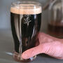 Personalised Engraved Pint Glass For 70th Birthday Gift, thumbnail 1 of 5