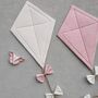 Coordinating Pack Of Two Kites, Multiple Wall Decoration, Sibling Decor, thumbnail 6 of 10