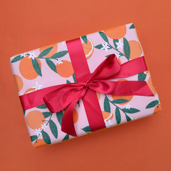 Sevilla Oranges Wrapping Paper, 2 of 7