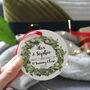 New Home Ceramic Wreath Christmas Decoration, thumbnail 4 of 11