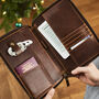 Personalised Leather Kindle Cover And Organiser, thumbnail 3 of 3
