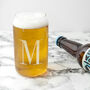 Monogrammed Can Glass, thumbnail 3 of 6