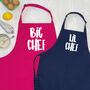 Big / Lil Chef Father And Son Apron Set, thumbnail 5 of 11