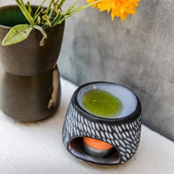 Hic Ceramics Handcrafted Stoneware Censer, 4 of 4