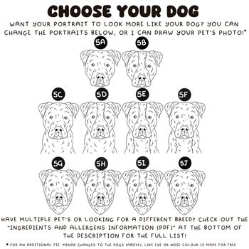Custom Staffordshire Terrier Dog Dad Outline T Shirt, 2 of 6